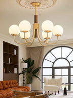 Veldenia Glass Chandelier-Moonnatur