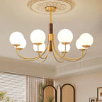 Veldenia Glass Chandelier-Moonnatur
