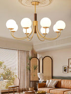 Veldenia Glass Chandelier-Moonnatur