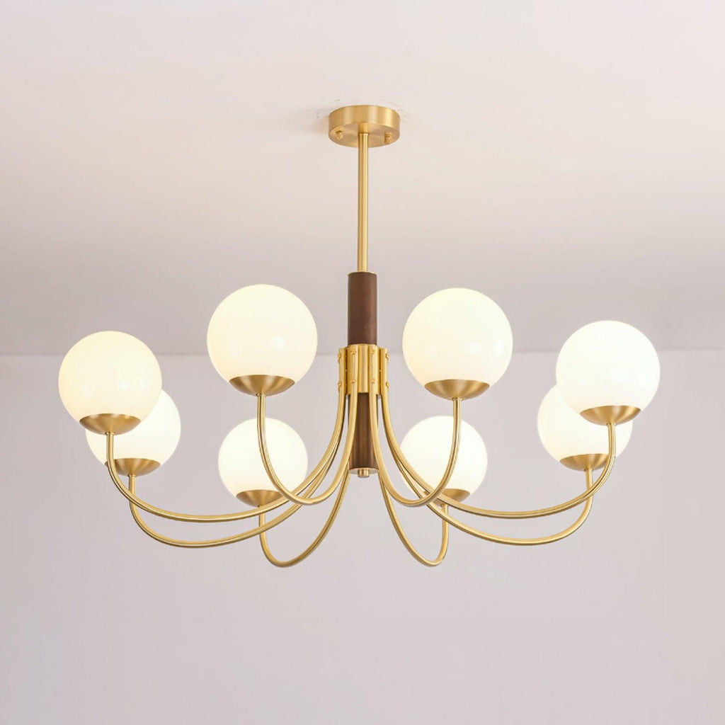 Veldenia Glass Chandelier-Moonnatur