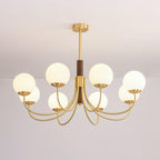 Veldenia Glass Chandelier-Moonnatur