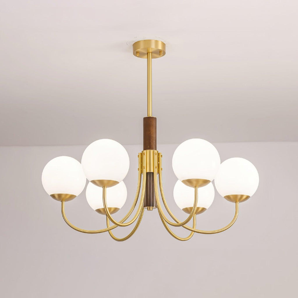Veldenia Glass Chandelier-Moonnatur