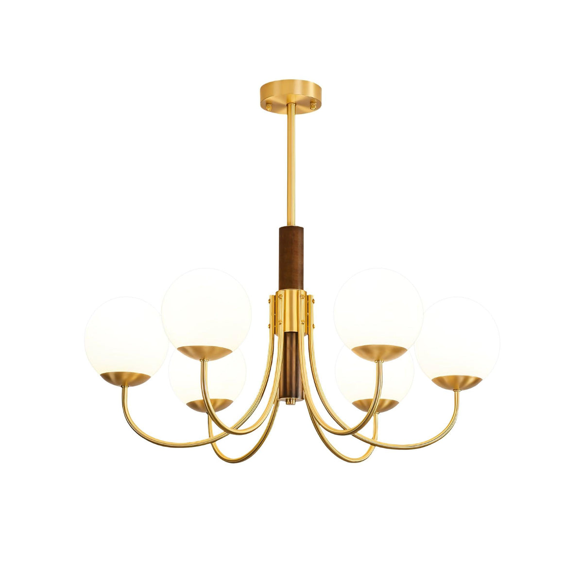 Veldenia Glass Chandelier-Moonnatur