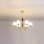 Veldenia Glass Chandelier-Moonnatur