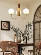Veldenia Glass Chandelier-Moonnatur