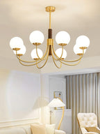 Veldenia Glass Chandelier-Moonnatur