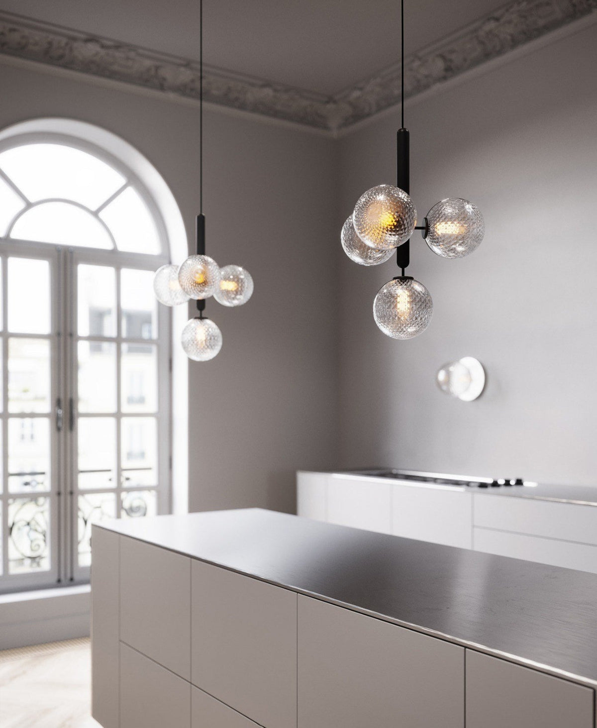 Narella Glass Pendant Lamp-Moonnatur