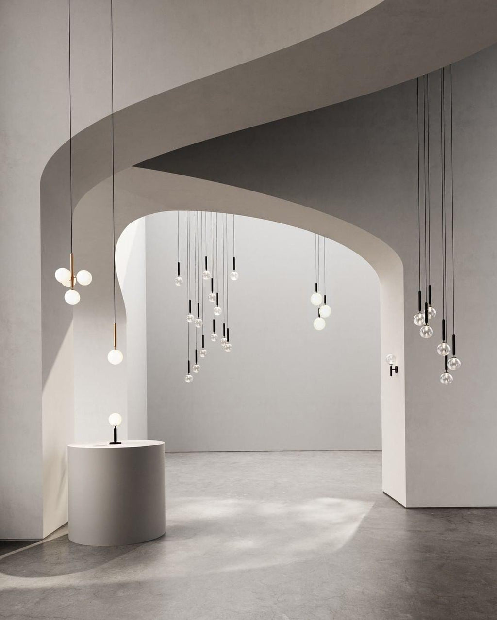 Narella Glass Pendant Lamp-Moonnatur