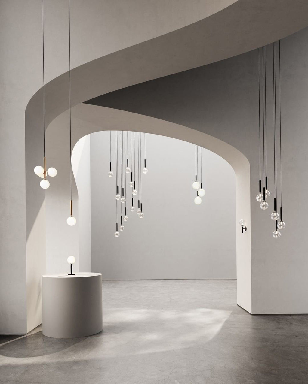 Narella Glass Pendant Lamp-Moonnatur