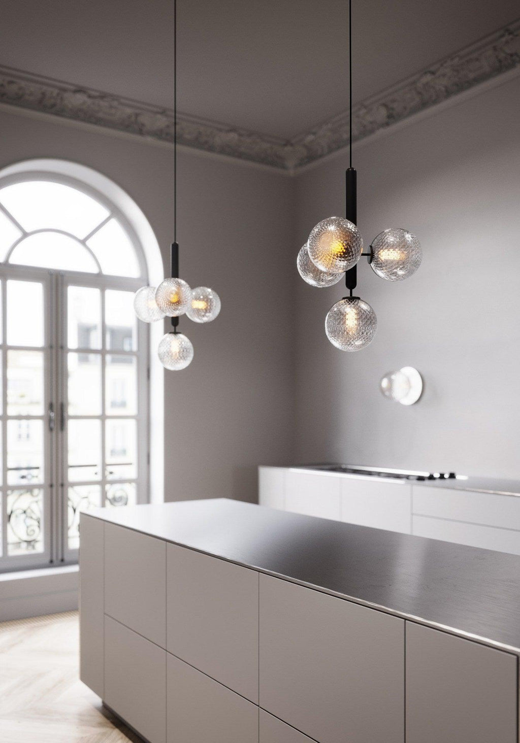 Narella Glass Pendant Lamp-Moonnatur