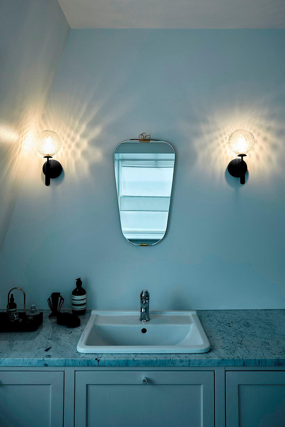 Milrenaria Glass Wall Light-Moonnatur