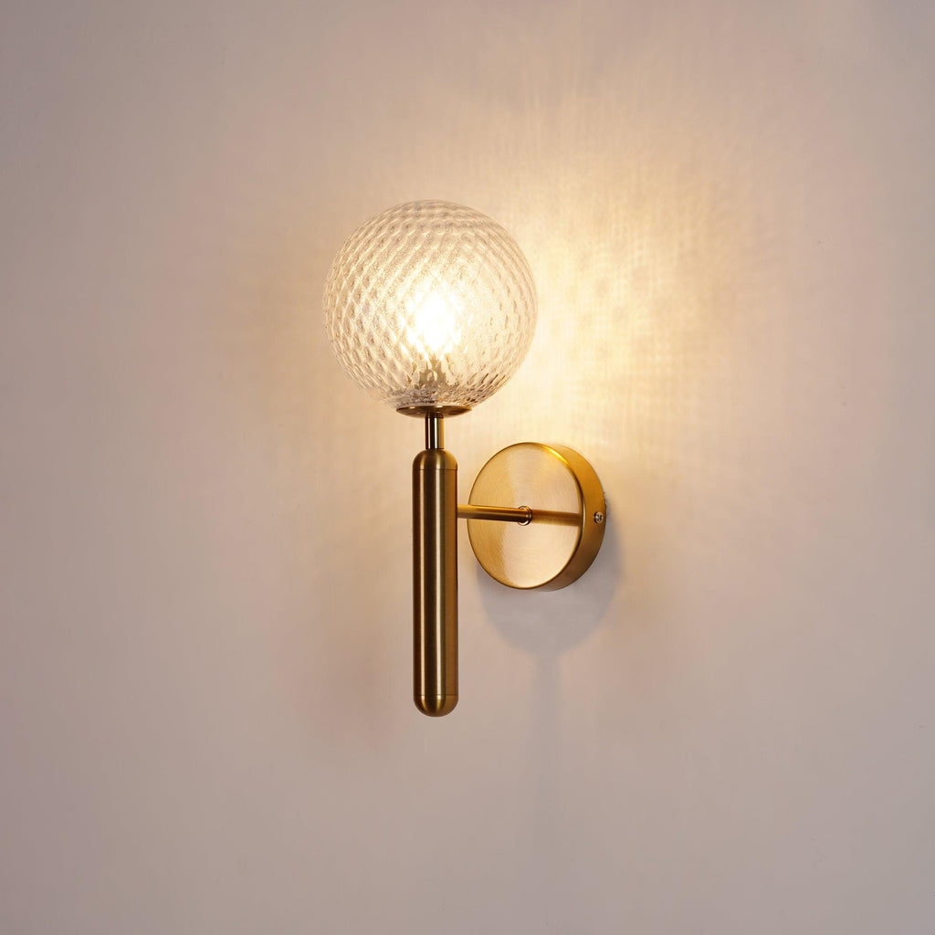 Milrenaria Glass Wall Light-Moonnatur