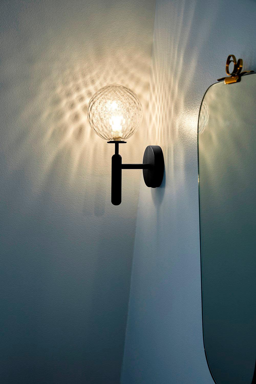 Milrenaria Glass Wall Light-Moonnatur