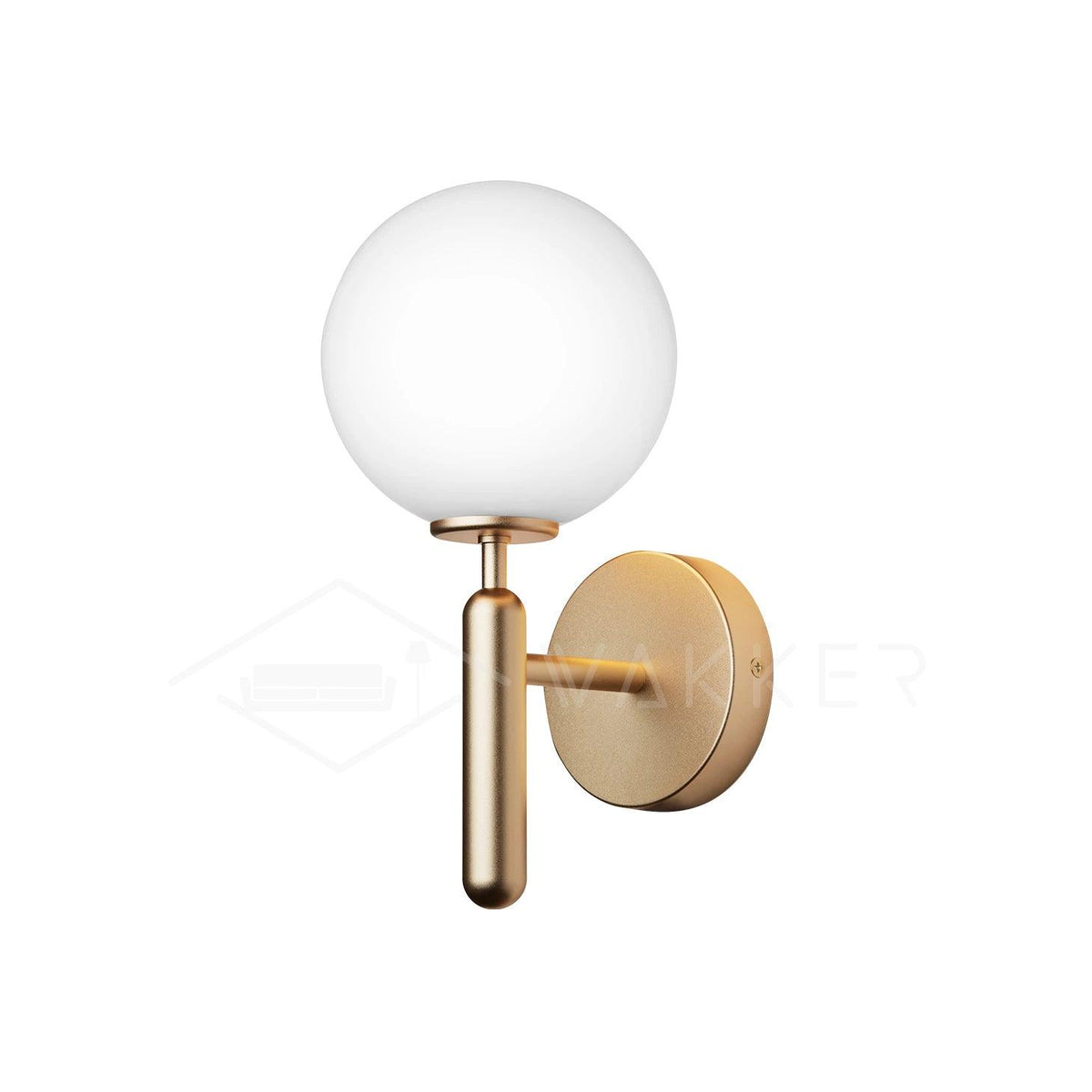 Milrenaria Glass Wall Light-Moonnatur