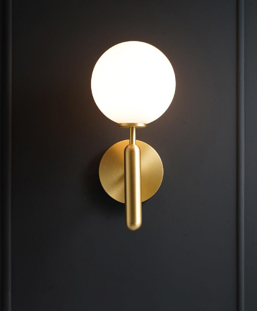 Milrenaria Glass Wall Light-Moonnatur