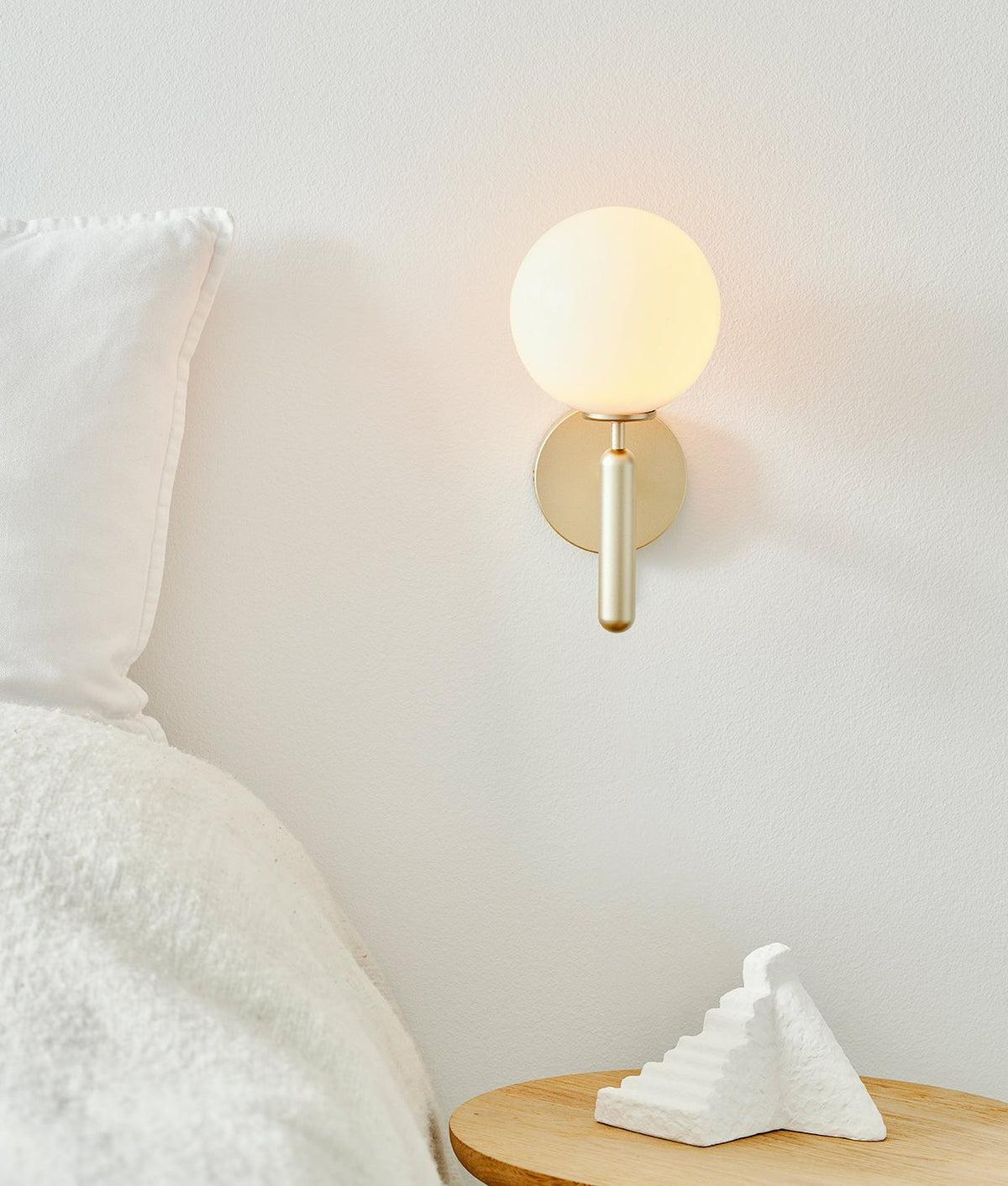 Milrenaria Glass Wall Light-Moonnatur