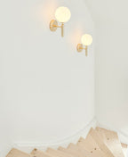 Milrenaria Glass Wall Light-Moonnatur