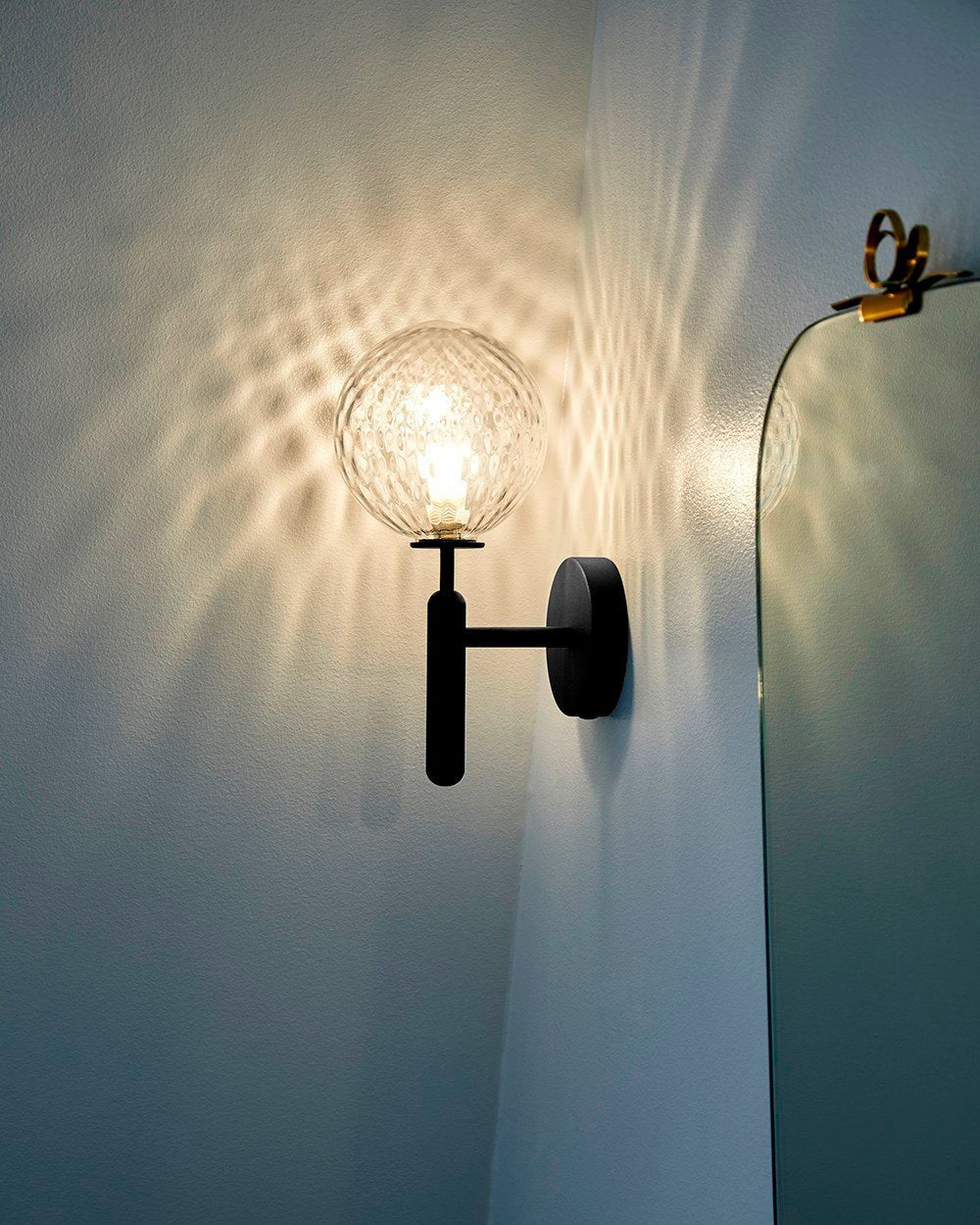 Milrenaria Glass Wall Light-Moonnatur