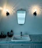 Milrenaria Glass Wall Light-Moonnatur