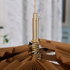 Cavenoria Kraft Paper Pendant Light-Moonnatur