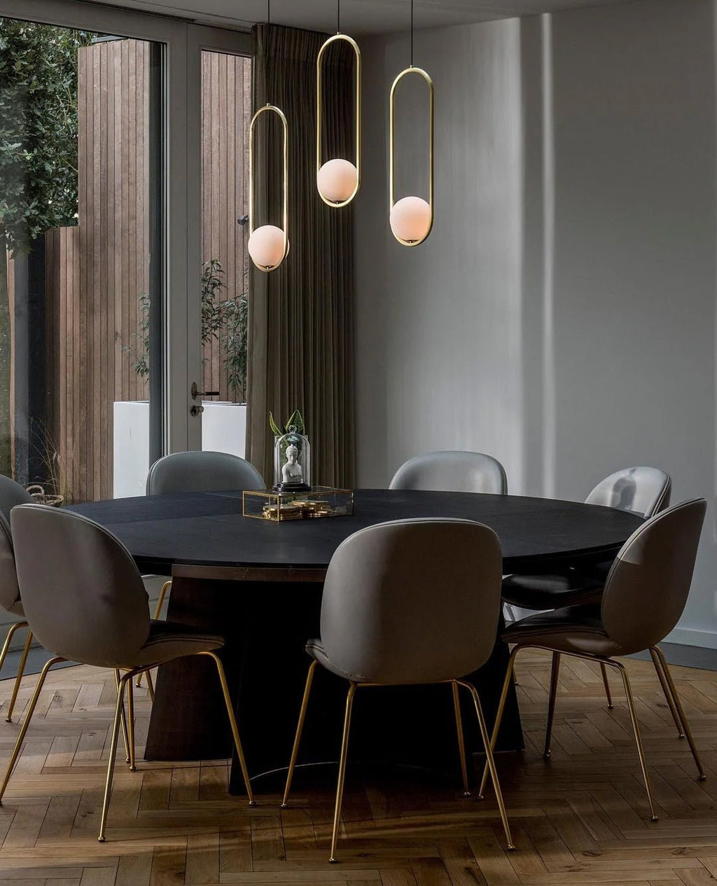Wrenaria Glass Chandelier-Moonnatur