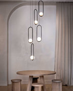 Wrenaria Glass Chandelier-Moonnatur