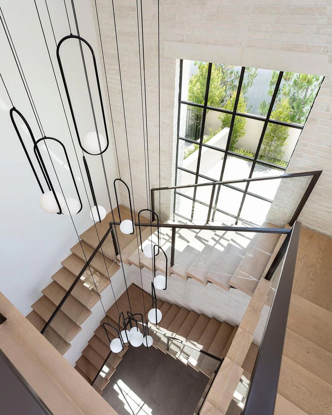 Wrenaria Glass Chandelier-Moonnatur