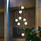 Wrenaria Glass Chandelier-Moonnatur