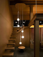 Wrenaria Glass Chandelier-Moonnatur