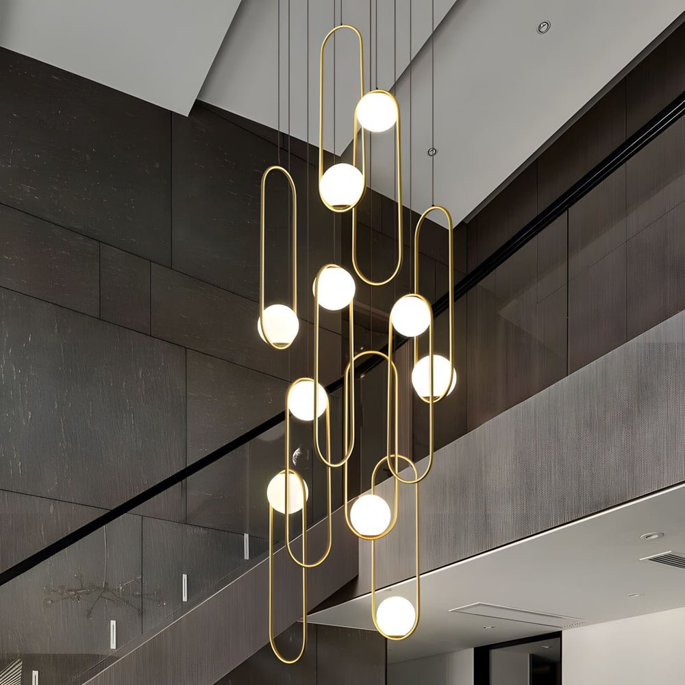 Wrenaria Glass Chandelier-Moonnatur