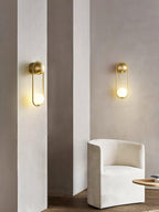 Fadrina Glass Wall Light-Moonnatur