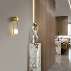 Fadrina Glass Wall Light-Moonnatur
