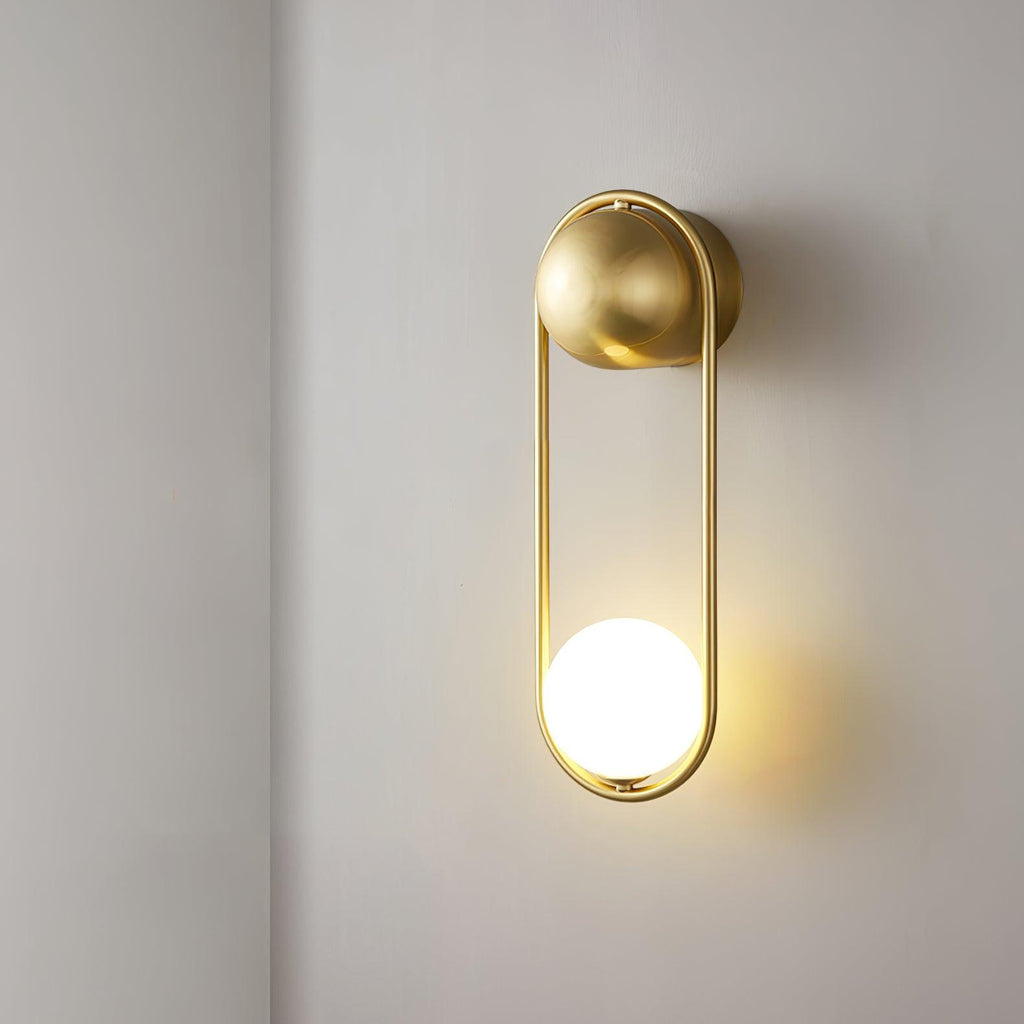 Fadrina Glass Wall Light-Moonnatur