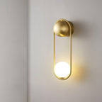 Fadrina Glass Wall Light-Moonnatur