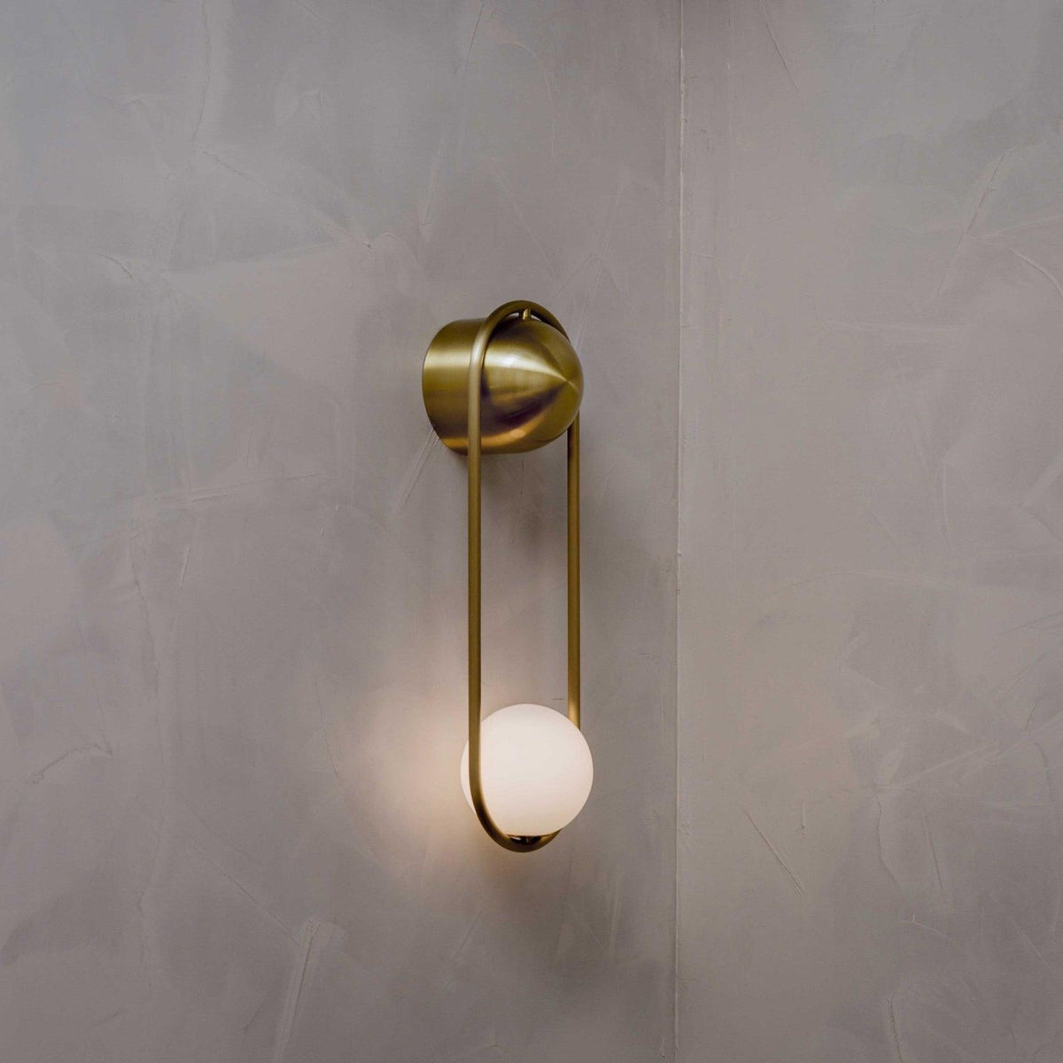 Fadrina Glass Wall Light-Moonnatur