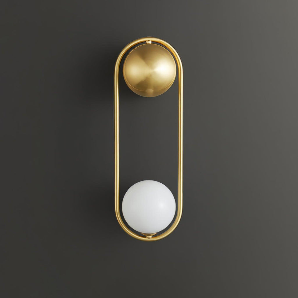 Fadrina Glass Wall Light-Moonnatur