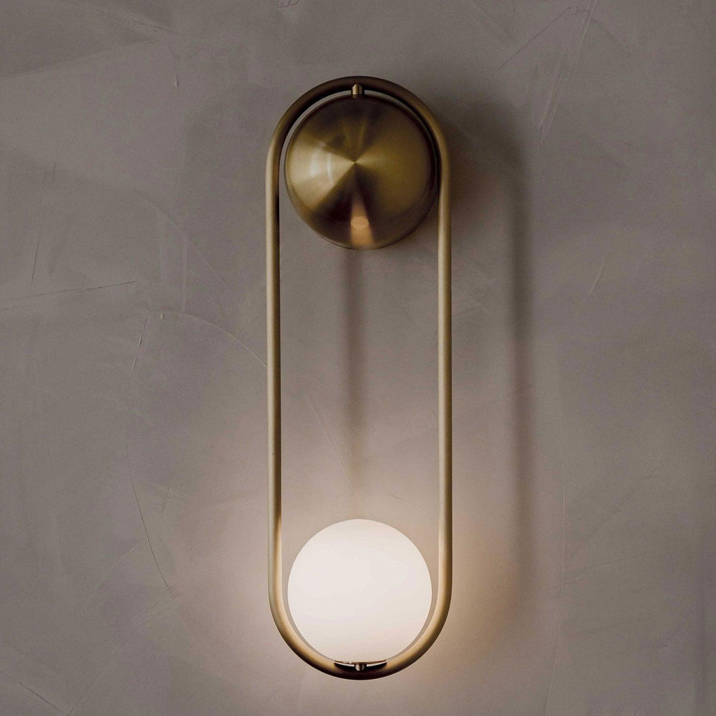 Fadrina Glass Wall Light-Moonnatur
