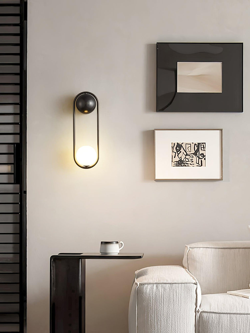 Fadrina Glass Wall Light-Moonnatur