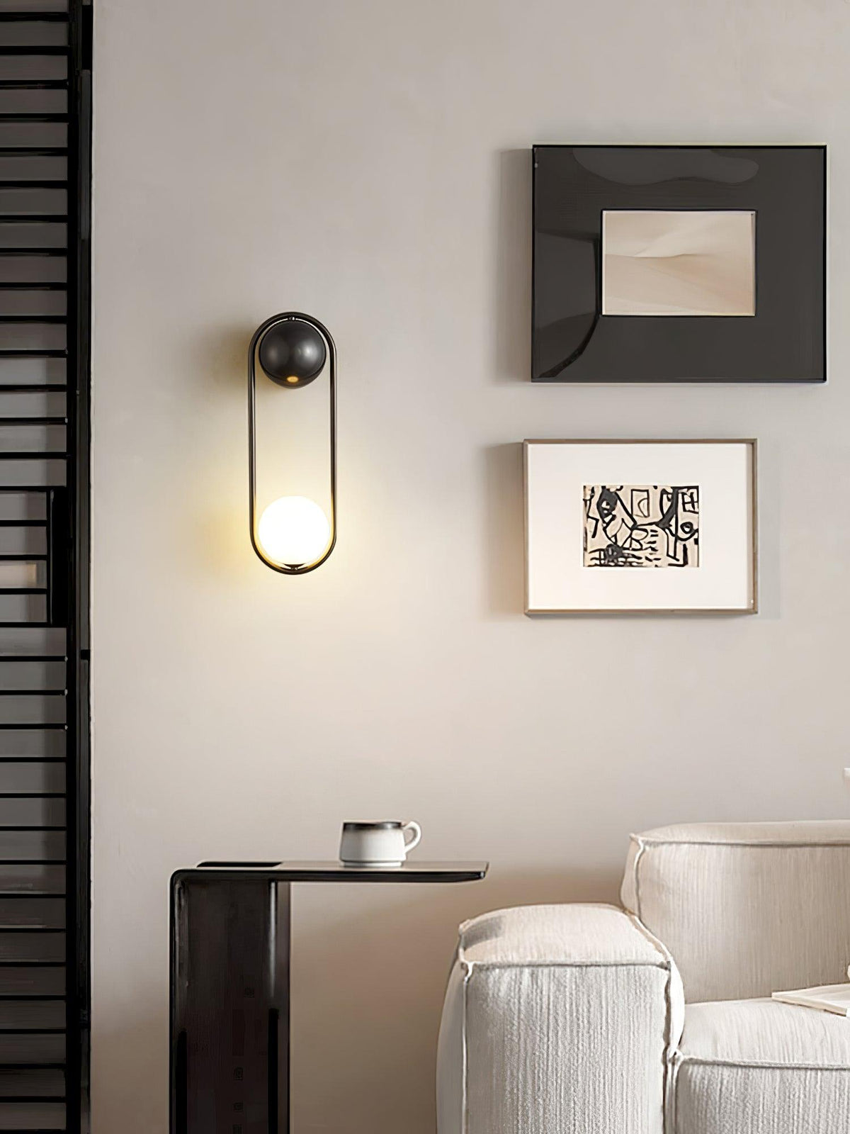 Fadrina Glass Wall Light-Moonnatur