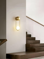 Fadrina Glass Wall Light-Moonnatur