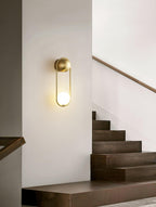 Fadrina Glass Wall Light-Moonnatur