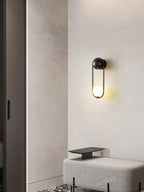 Fadrina Glass Wall Light-Moonnatur