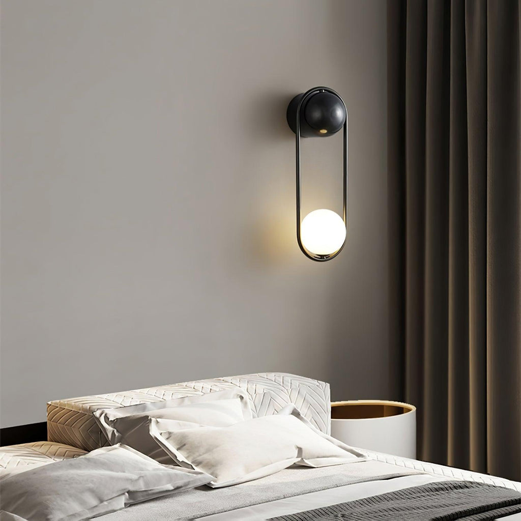 Fadrina Glass Wall Light-Moonnatur