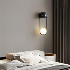 Fadrina Glass Wall Light-Moonnatur