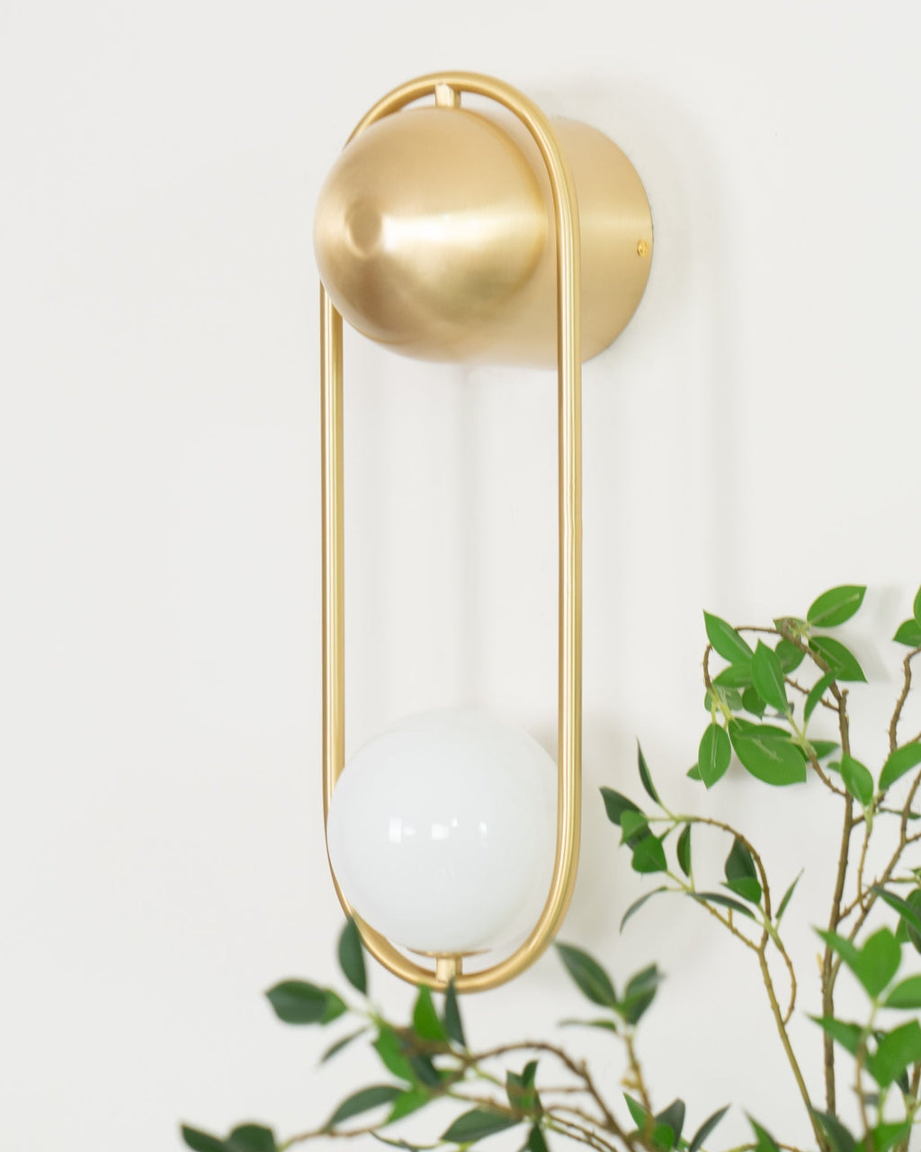 Fadrina Glass Wall Light-Moonnatur
