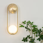 Fadrina Glass Wall Light-Moonnatur