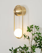Fadrina Glass Wall Light-Moonnatur