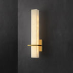 Dunselwyn Alabaster Wall Light-Moonnatur
