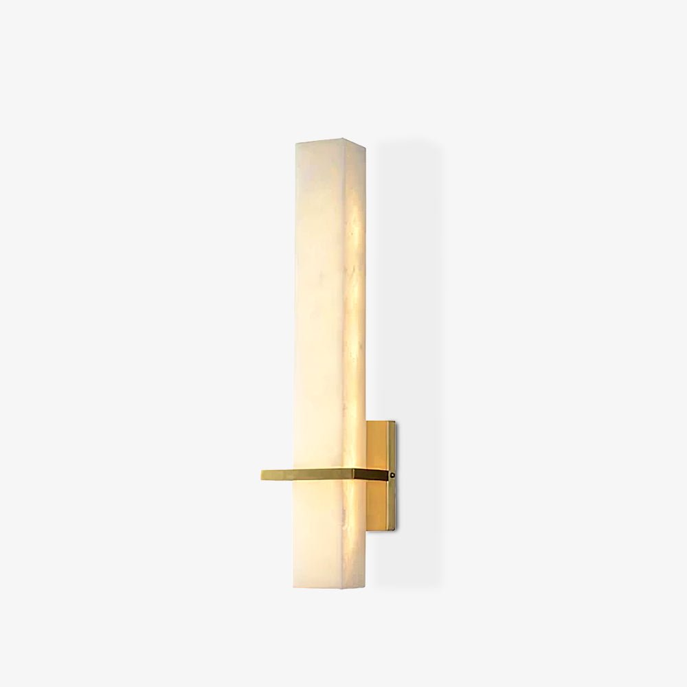 Dunselwyn Alabaster Wall Light-Moonnatur