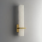 Dunselwyn Alabaster Wall Light-Moonnatur